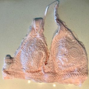 Aerie lace halter bralette